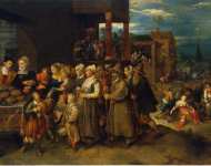 Francken Frans II Seven Affairs of Charity - Hermitage